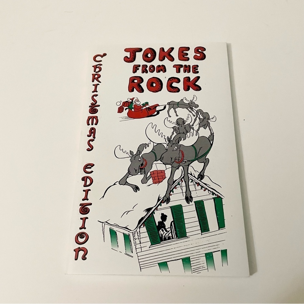 Jokes from the Rock Christmas Edition Book Newfoundland Newfie Joke Book